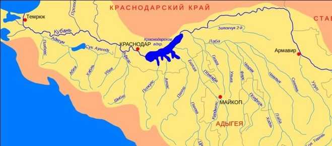 Лаба на карте краснодарского края. Река Кубань на карте Краснодарского края. Бассейн реки Кубань на карте. Схема реки Кубань. Карта реки Кубань с притоками.