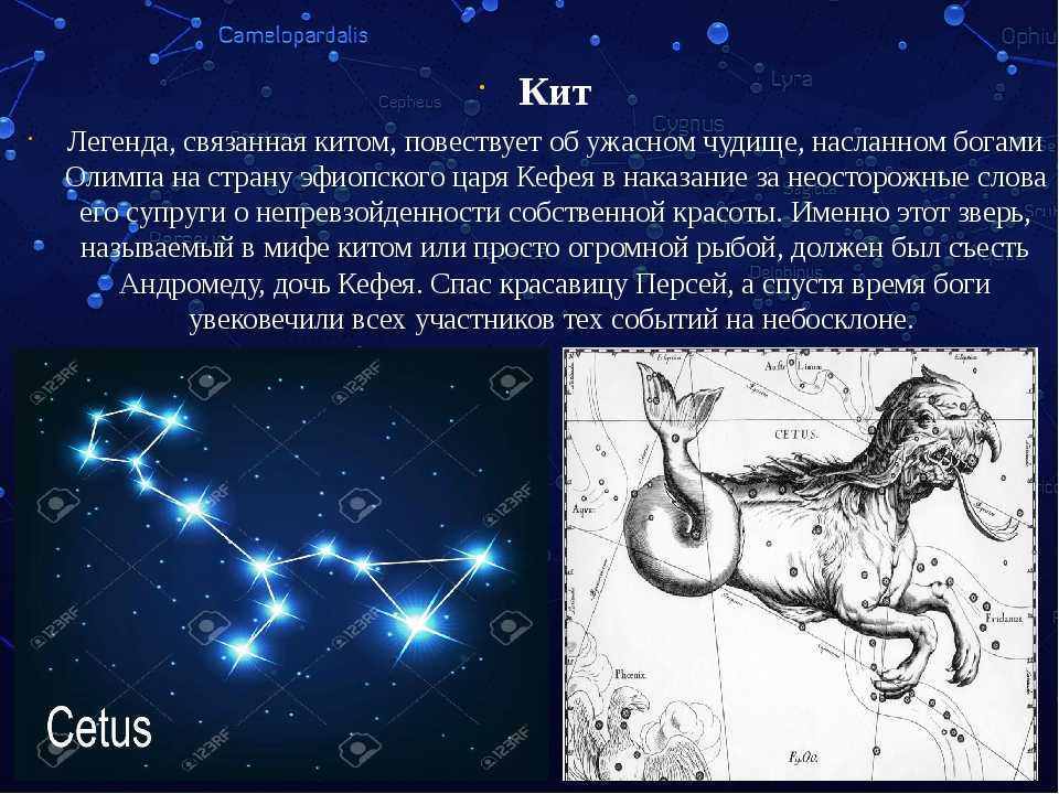 Про созвездия для детей, 2-4 класса