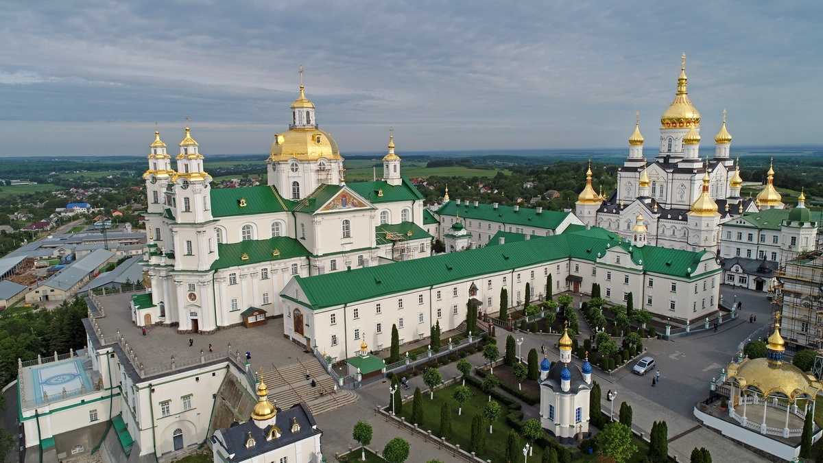 Город почаев: карта улиц, фото, описание