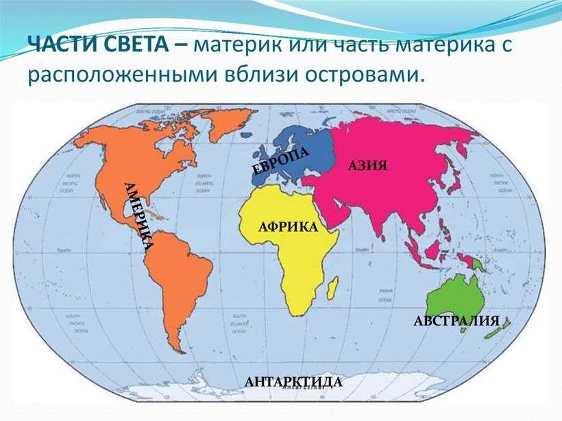 Сколько материков на земле 6 или 7 - частные заметки