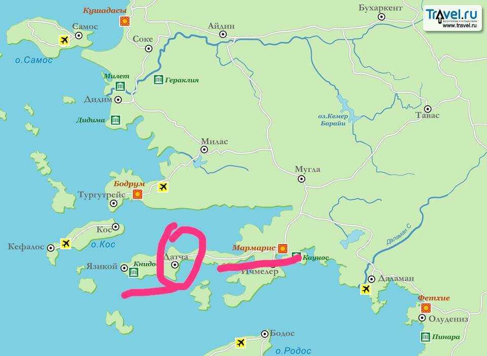 Турция принимают ли карты. Бодрум Мармарис Даламан на карте. Остров Алонисос в Турции на карте Турции. Полуостров Датча Турция на карте.