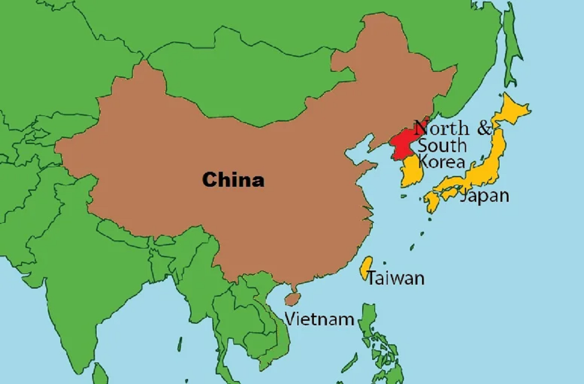 Тайвань и тайланд разница между ними. Карта Китая и Кореи Тайвань. Тайвань на карте Азии. Карта Тайвань и Китай на карте. Карта Китай Тайвань Япония.