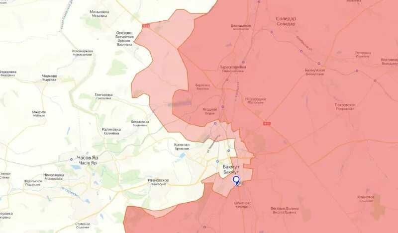 Карта артёмовска (бахмут) в днр 2023 с улицами и номерами домов онлайн