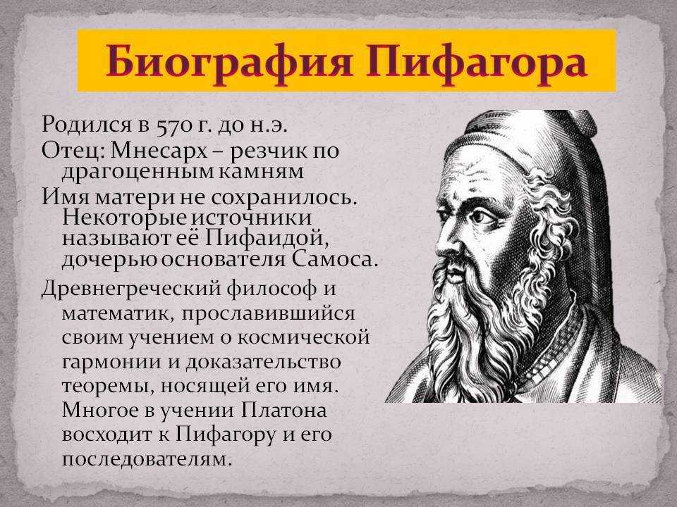 Пифагор