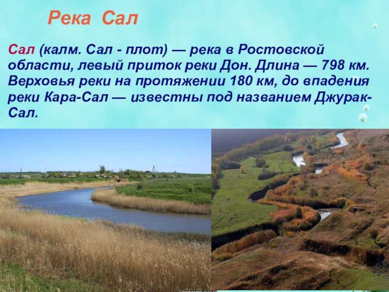 Река сал (ростовская обл.): описание, карта, туризм и отдых на реке