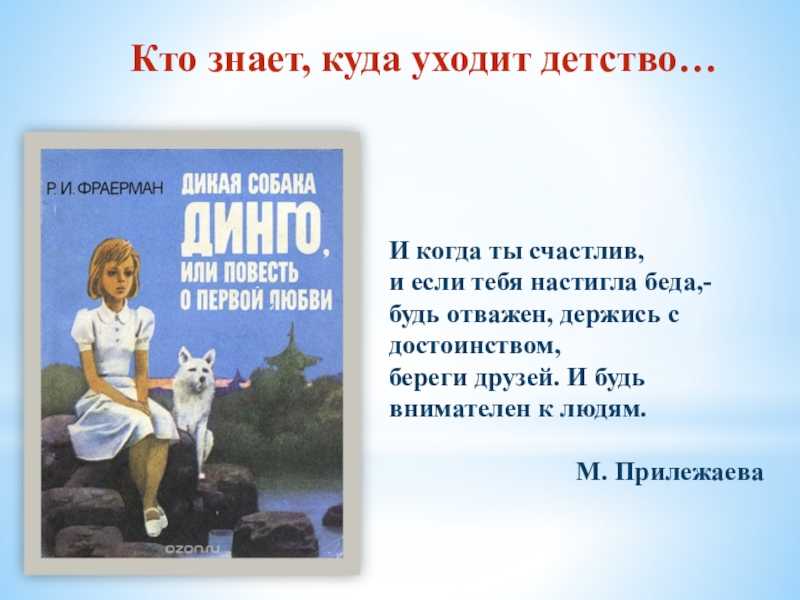 Р. и. фраерман, «дикая собака динго»: краткое содержание, главные герои, отзывы