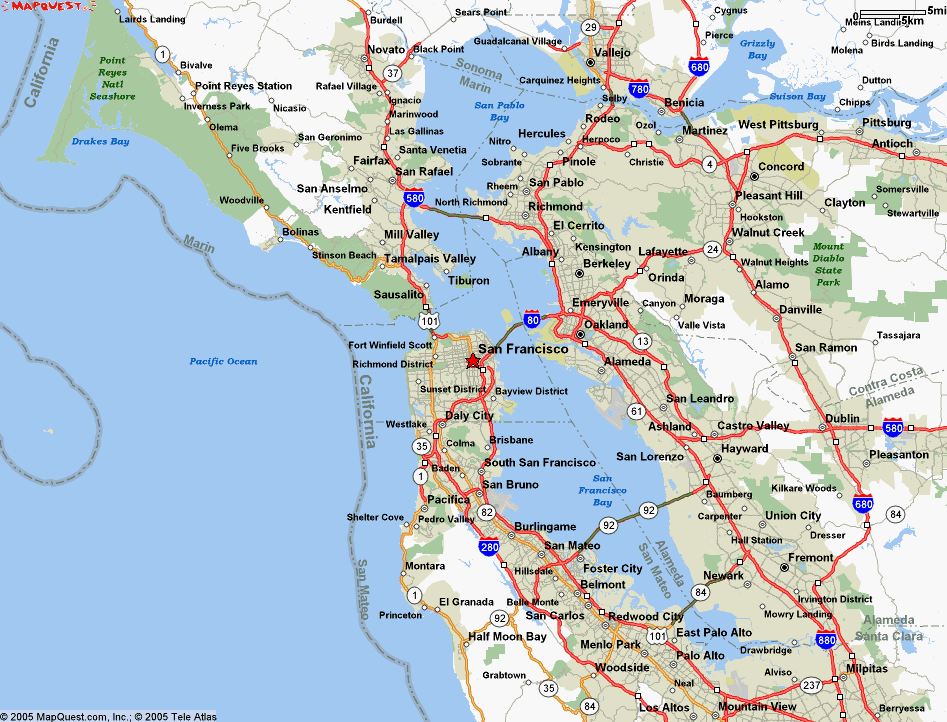 San fracisco map - the tourist maps of sf to plan your trip