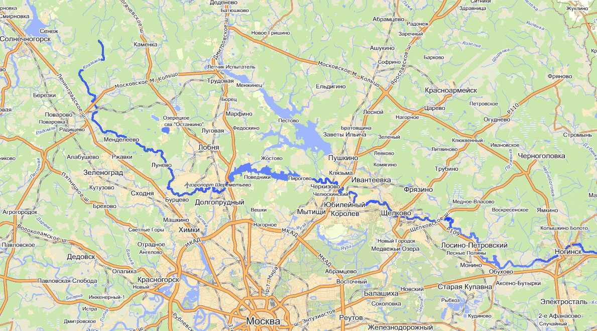 Река клязьма: обзор и характеристики, притоки, исток, устье