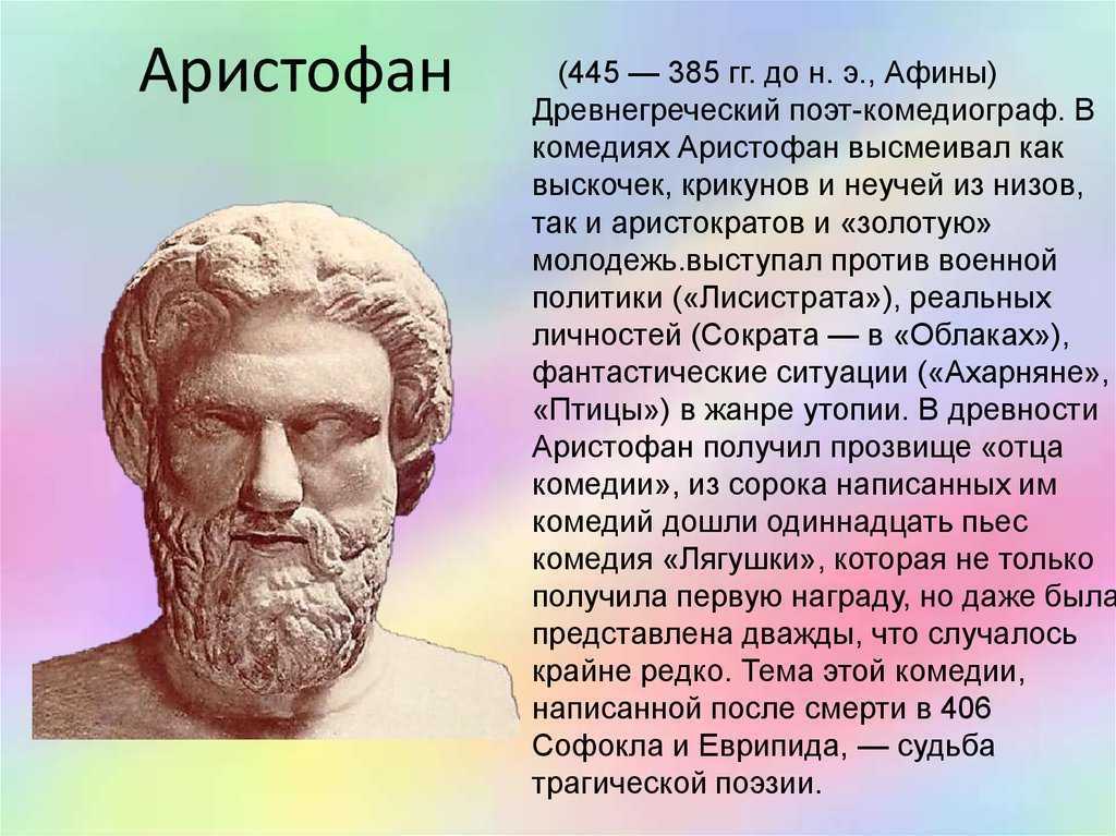 Как звали афинского писателя