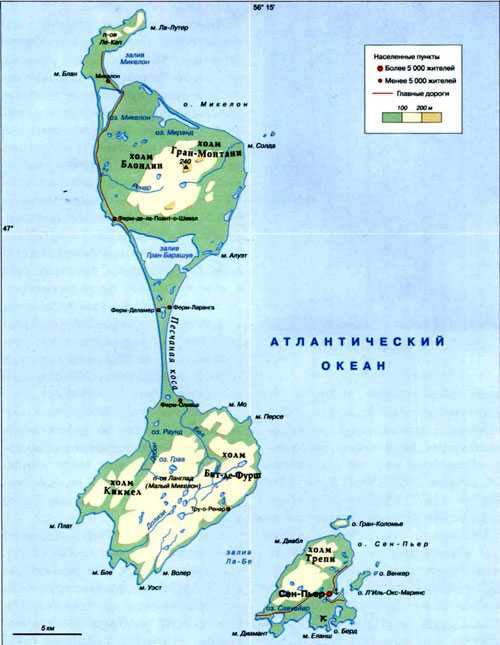 Наброски сен-пьер и микелон -  outline of saint pierre and miquelon