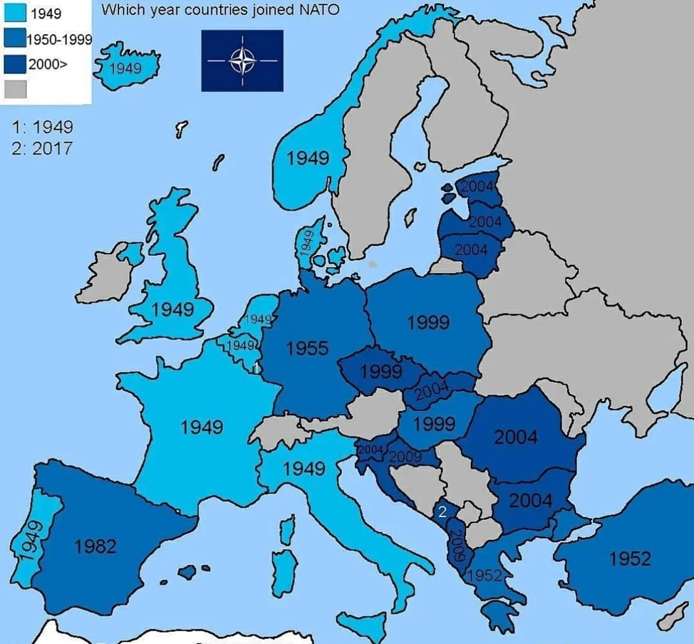 Последняя страна в нато. Карта НАТО 1997. Страны НАТО В 1997 году на карте. Карта НАТО 2021. Карта НАТО 1991.