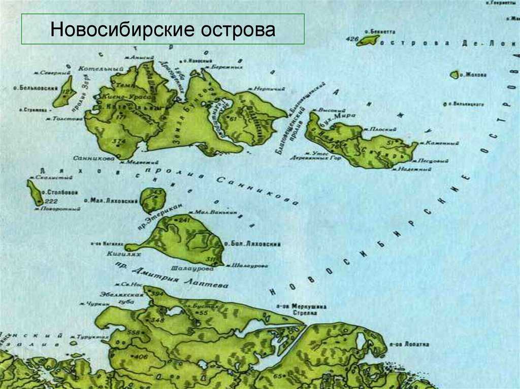 Остров большой ляховский