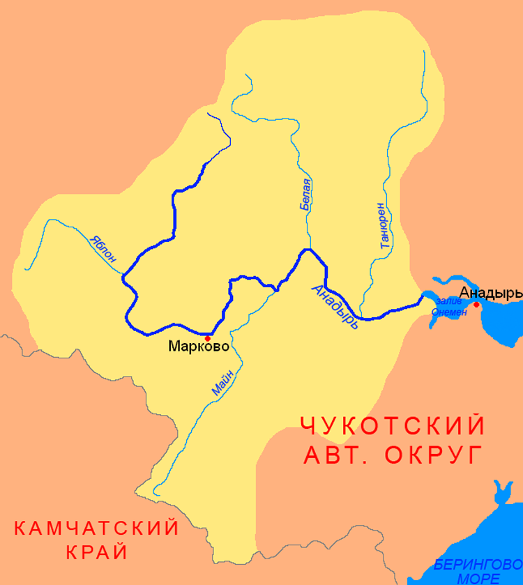 Карта река мая