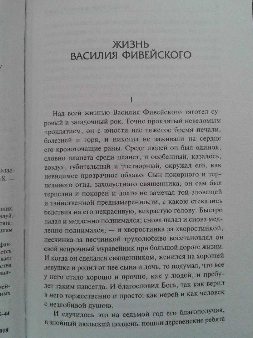 Краткое содержание жизнь василия фивейского андреева для читательского дневника, читать краткий пересказ онлайн
