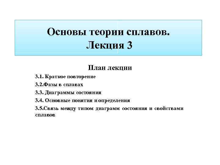 Диаграммы состояния