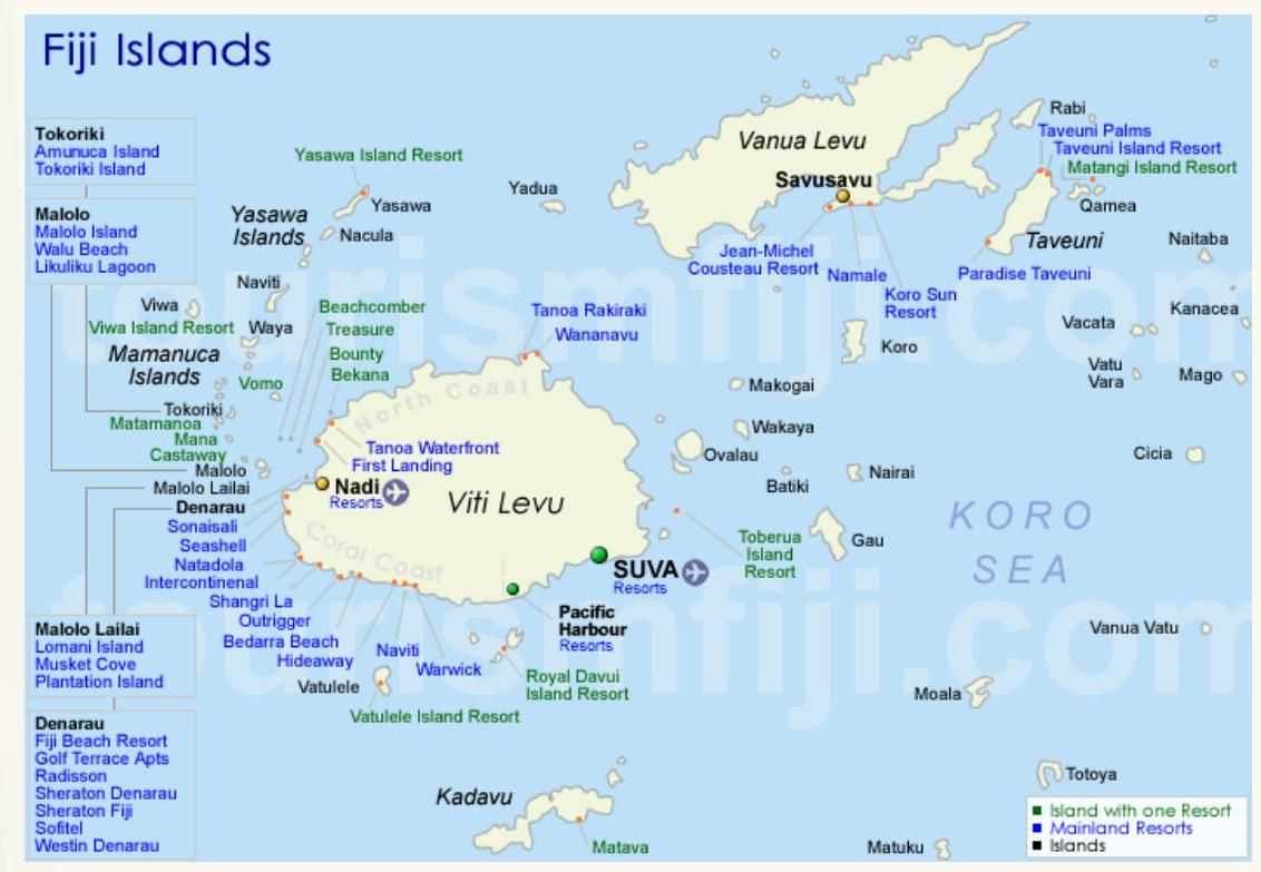 Is situated an islands. Остров Нануя Леву. Fiji Island Map. Остров Фиджи на карте.