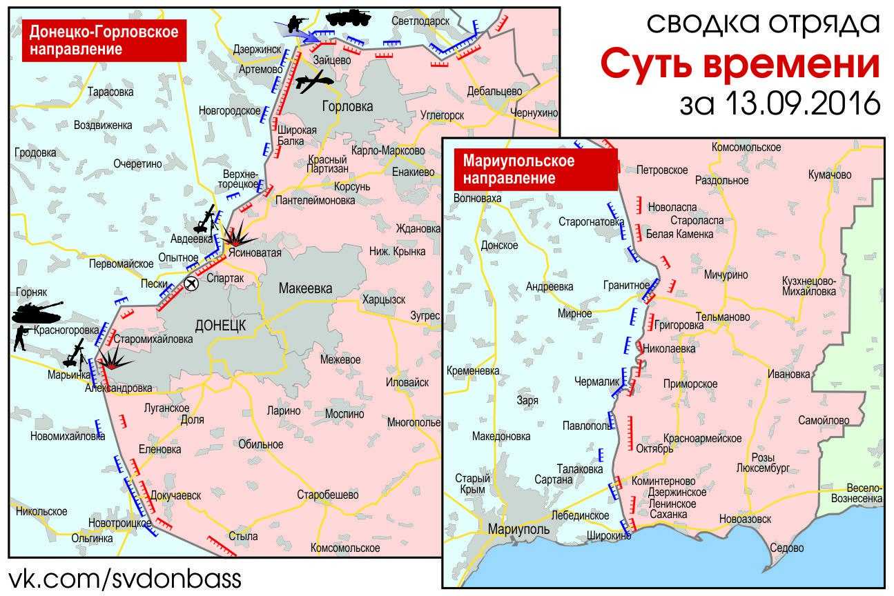 Города донецкой народной республики