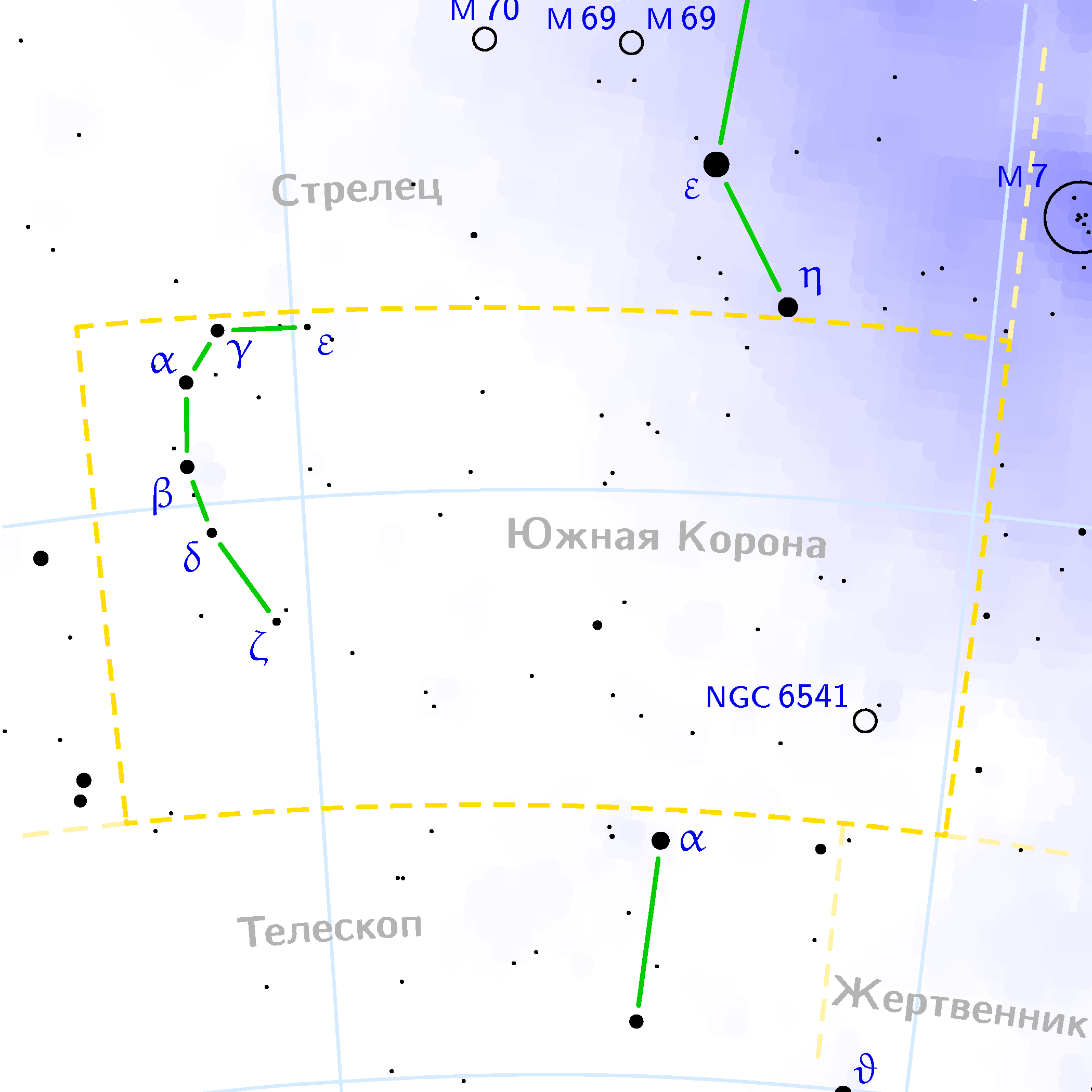 Звезда вега, королева летнего неба